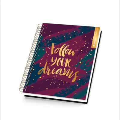 pack 5 cuadernos gold style medio oficio 150 hojas tapa dura