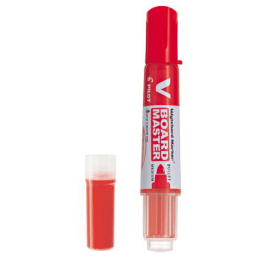 Marcador Pizarra V BOARD MASTER Rojo punta bala PILOT