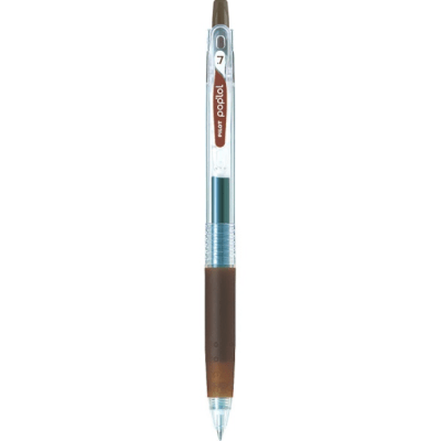Lápiz Gel PopLol 0.7mm Café Pilot