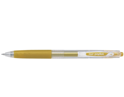 Lápiz Gel PopLol 0.7mm Amarillo Pilot