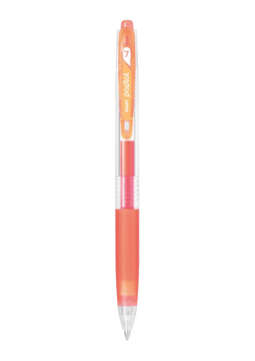 Lápiz Gel POPLOL 0,7 Neon naranjo PILOT