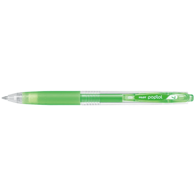 Lápiz Gel POPLOL 0.7 Neon Verde PILOT