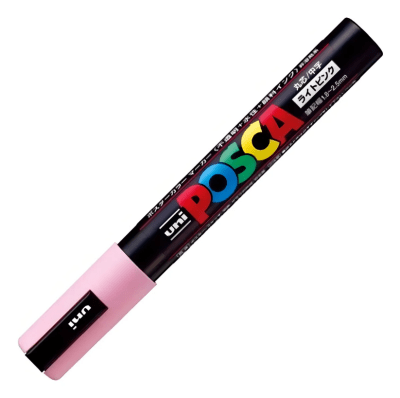 Marcador Acrílico Rosa Claro PC-5M 1.8-2.5mm Posca