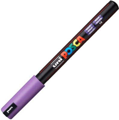 Marcador Acrílico Violeta PC-1MR 0.7mm Posca