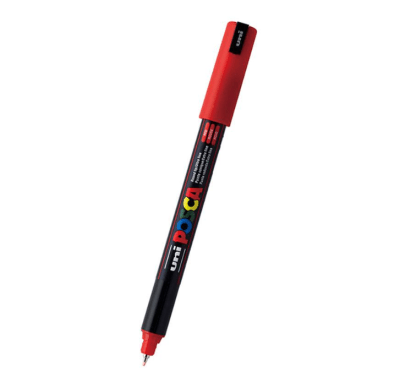 Marcador Acrílico Rojo 1MR 0.7mm Posca