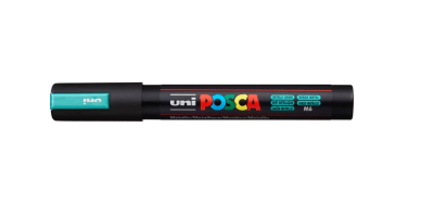 Marcador Acrílico Verde Metálico PC-5M 1.8-2.5mm Posca