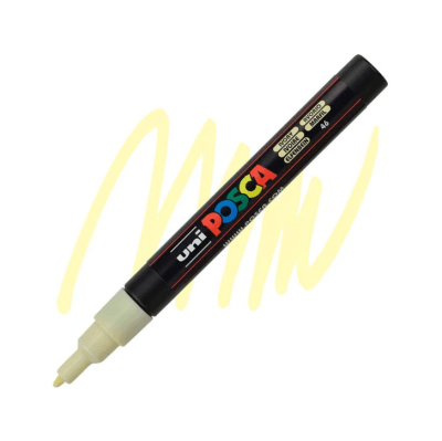 Marcador Acrílico Marfil 3M 0.9-1.3mm Posca