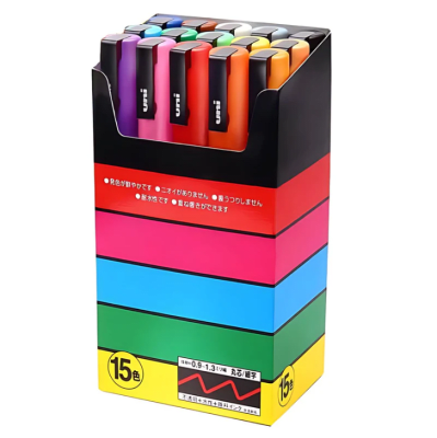 Posca Set 15 Colores 3M