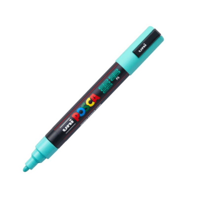 Marcador Acrílico Verde Marino PC-5M Punta Media Posca