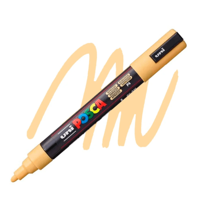 Marcador Acrílico Albaricoque PC-5M Punta Media Posca1