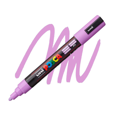 Marcador Acrílico Lavanda PC-5M Punta Media Posca