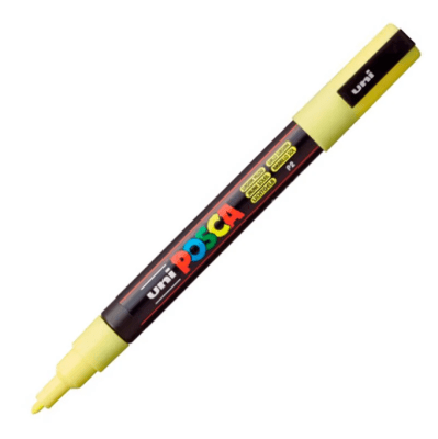 Marcador Acrílico Amarillo Sol PC-3M Posca