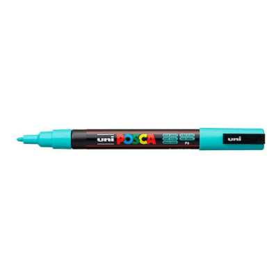 Marcador Acrílico Verde Marino PC-3M 0.9-1.3mm Posca