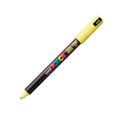Marcador Acrílico Amarillo Sol PC-1MR 0.7mm Posca