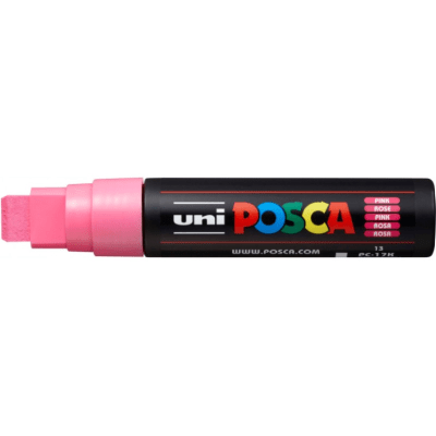 Marcador Acrílico Rosado PC-17K 15mm Posca