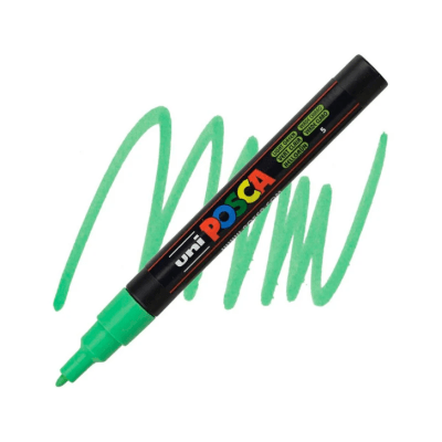 Marcador Acrílico Verde Claro PC-3M 0.9-1.3mm Posca