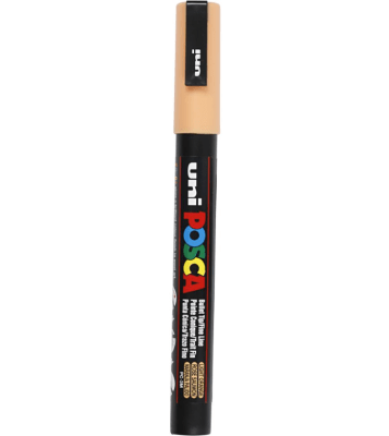 Marcador Acrílico Naranja Claro 3M 0.9-1.3mm Posca