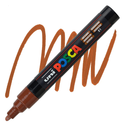 Marcador Acrílico Café PC-5M Posca