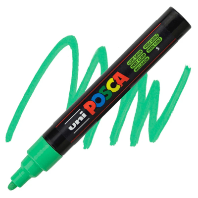 Marcador Acrílico Verde Claro PC-5M 1.8-2.5mm Posca