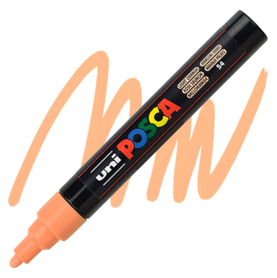 Marcador Acrílico Naranja Claro PC-5M Punta Media Posca