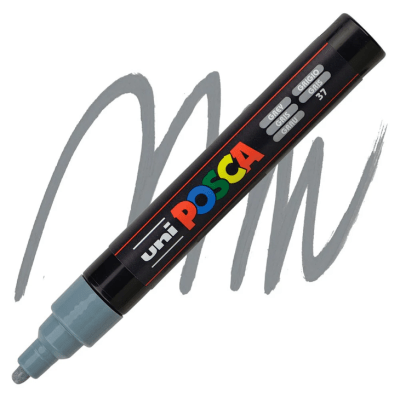 Marcador Acrílico Gris 5M 1.8-2.5mm Posca