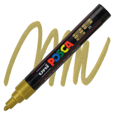 Marcador Acrílico Oro 5M 1.8-2.5mm Posca
