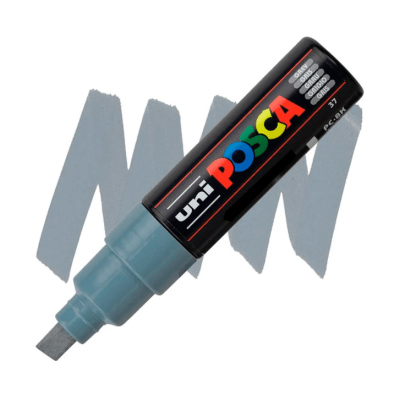 Marcador Acrílico Gris 8K 8mm Posca