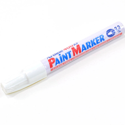Marcador Permanente Óleo Blanco Punta Media 400XF Filgo