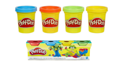 Pack 4 Latas Mini Masas 57gr Play-Doh