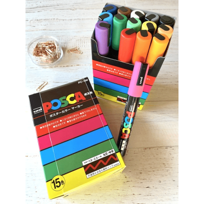 Posca Set 15 Colores 5M