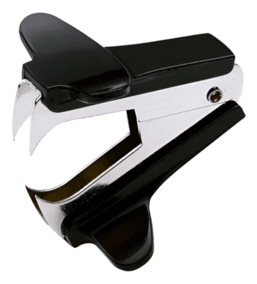 Saca Corchetes Mariposa Negro RM01 Foska