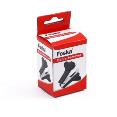 Saca corchete mariposa negro Foska