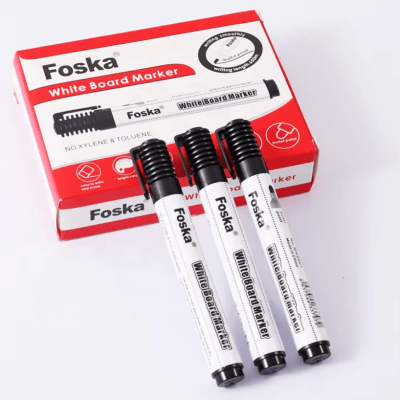 Plumon para pizarra negro MK8001(BLACK) FOSKA