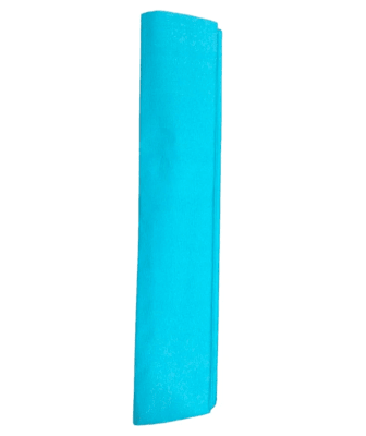 10 Papel crepé celeste 50 x 200 cm FOSKA