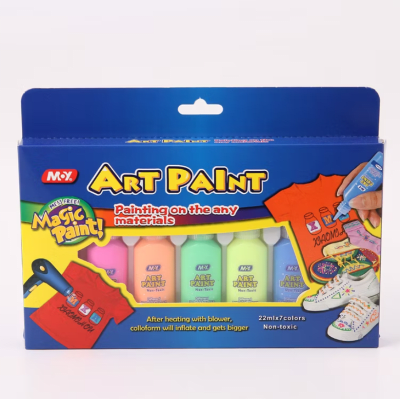 Pegamento con relieve 7 colores Foska