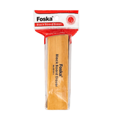 Borrador de Pizarra Madera 14x4 cm Foska