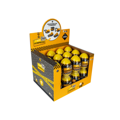HUEVO SORPRESA CAMIONES LET´S BUILT1
