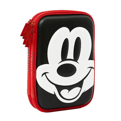 Estuche Doble Cierre Eva Mickey Mouse Mooving