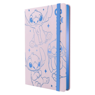 Libreta A5 Tapa Dura Rayada Stitch Mooving