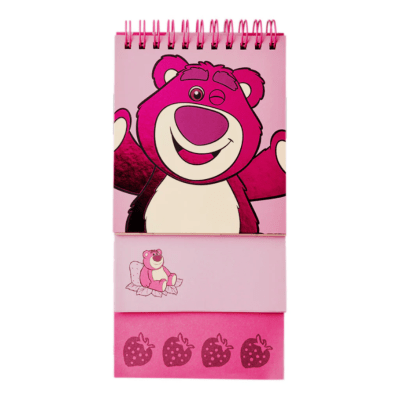 Libreta Vertical Espiralada 10x20cm Lotso Mooving