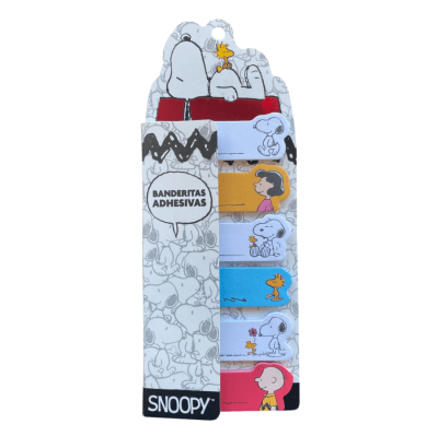 Banderitas Adhesivas Snoopy Mooving
