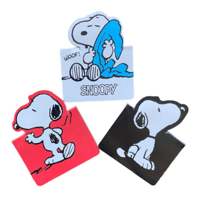 Marcapáginas Magnéticos Snoopy 3 und Mooving