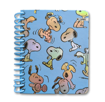 Cuaderno Pocket Premiun Snoopy MOOVING