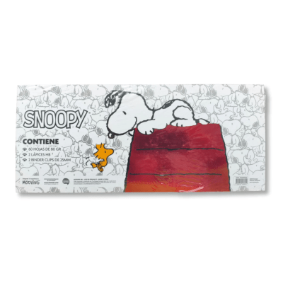 Planificador Semanal Snoopy con Accesorios Mooving