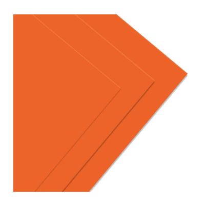 Goma Eva 40x60cm 2mm Naranja Torre