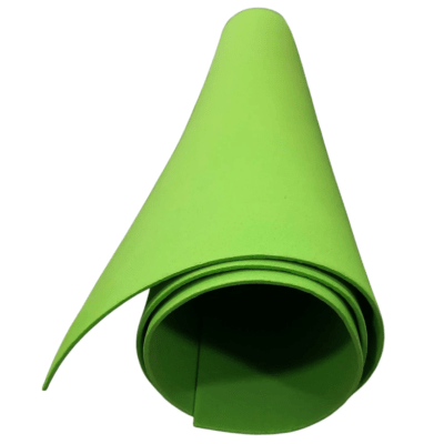Goma Eva 40X60cm 2mm Verde Claro TORRE