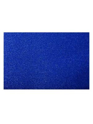 Goma Eva Glitter 40X60cm 2mm Azul TORRE1