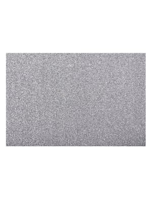 Goma Eva Glitter 40x60cm 2mm Plata Torre