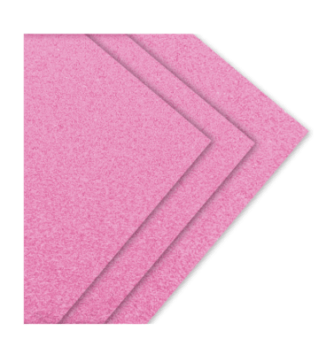 Goma Eva Glitter 40x60cm 2mm Rosada TORRE