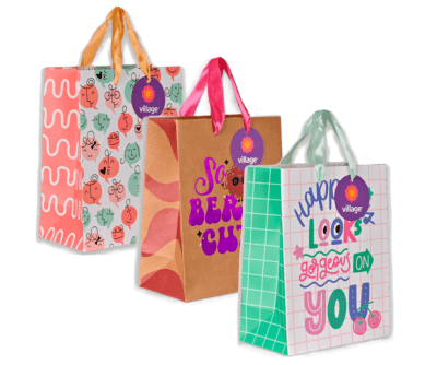 Bolsa de Regalo Femenina Cute M Village1